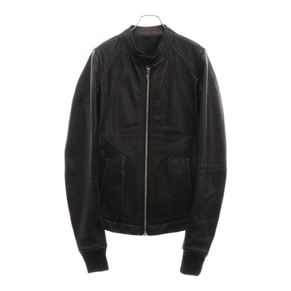 Rick Owens リックオウエンス 14AW Leather Jacket シングル Rick Owens リックオウエンス 14AW Leather Jacket シングル