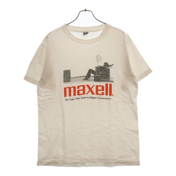 VINTAGE ヴィンテージ 90s Maxell マクセル フロントプリント VINTAGE ヴィンテージ 90s Maxell マクセル フロントプリント