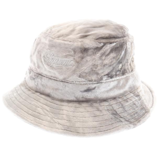 N*U様 Supreme ハット ベージュ　最終値下げ Supreme SUPREME シュプリーム 22SS Crushed Vevet Crusher