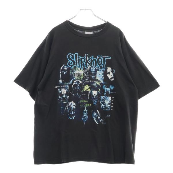 正規品 Slipknot スリップノット フォトプリントTシャツ ヴィンテージ風 Slipknot/スリップノット】ヴィンテージ風フォトプリントTシャツ