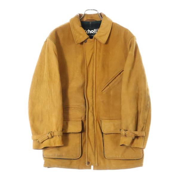 SCHOTT ショット ヌバックレザー ウールブランケット付き ジャケット