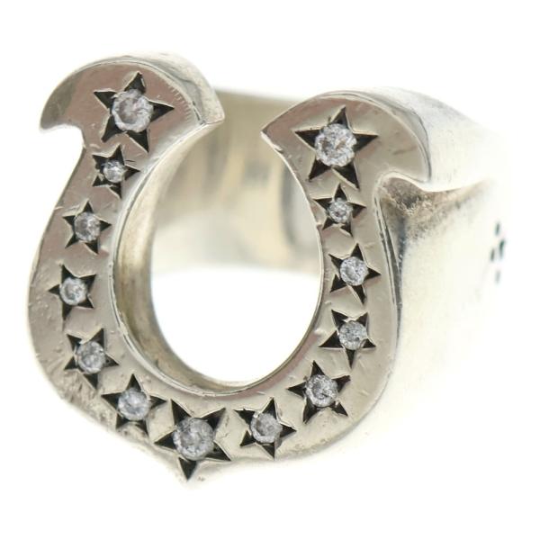 TENDERLOIN（テンダーロイン） ダイヤ入り ホースシューリング 指輪