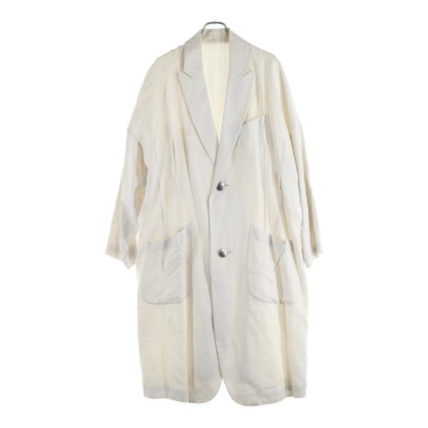 sulvam サルバム　ピークドラペル　リネンコート sulvam（サルバム） Linen Single Coat リネンシングルコート ピークド