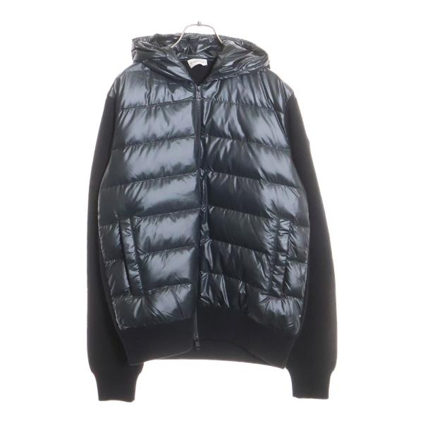 MONCLER（モンクレール） 25AW CARDIGAN ニット切替 フード ダウン