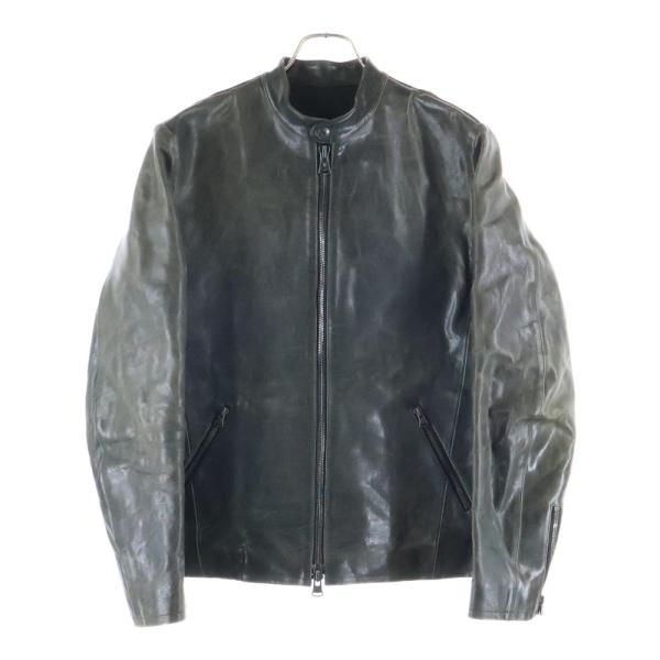 イサムカタヤマ バックラッシュ レザーテーラードジャケット XL 定価20万円 バックラッシュ レザー S1254-07テーラードジャケット