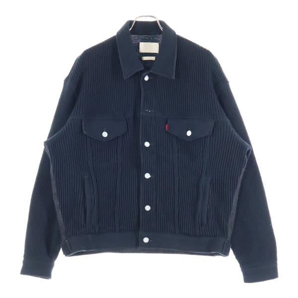 YOKE ヨーク 24AW Connected Knit Denim Trucker Jacket ニット デニム