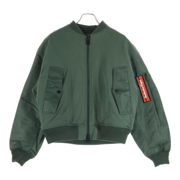 【美品✨23年モデル】セオリー ブルゾン ジップアップボンバー バイカラー Onitsuka Tiger（オニツカタイガー） BOMBER JACKET ナイロン切替