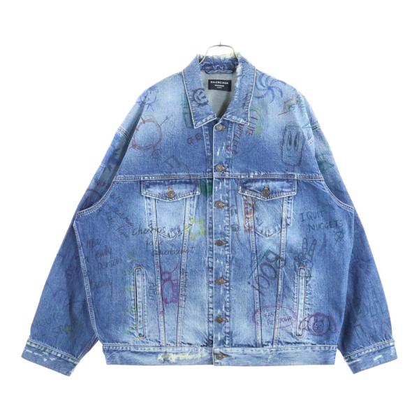BALENCIAGA（バレンシアガ） 22SS ダメージ加工 グラフィティ オーバー