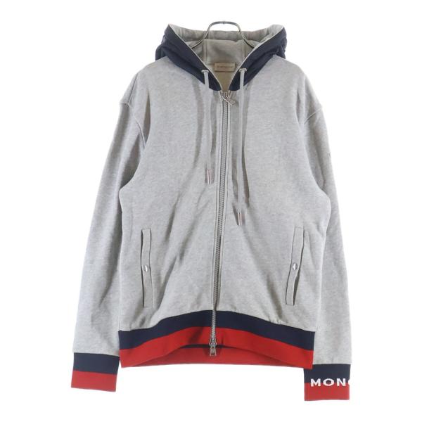 MONCLER MAGLIA スウェット プルオーバーパーカー 19SS MONCLER（モンクレール） 19SS MAGLIA CARDIGAN ナイロン切替