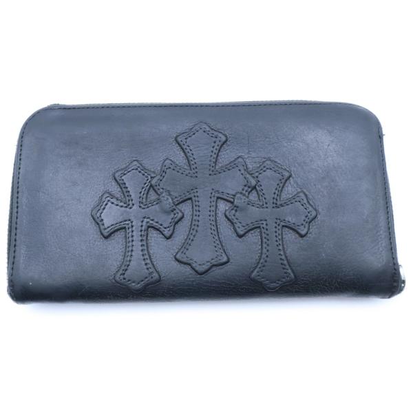 CHROME HEARTS（クロムハーツ） REC F ZIP 3クロス ラウンドジップ