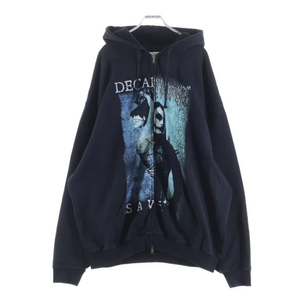 VETEMENTS（ヴェトモン） 25AW ×Cradle of Filth Oversized Zip-Up