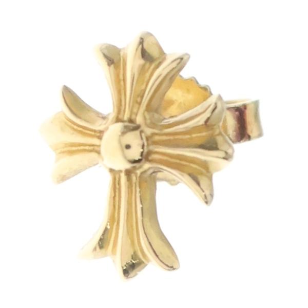 クロムハーツ 22K No2 CH CRS/22K CHクロススタッド ピアス CHROME HEARTS（クロムハーツ） No2 CH CRS 22K CHクロススタッド