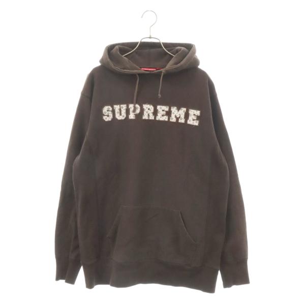 Supreme（シュプリーム） ロゴワッペン プルオーバー スウェット