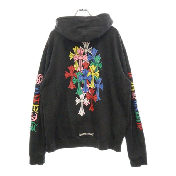 トップス Chrome Hearts MLTCOL CEM CRS TSHRT XL CHROME HEARTS（クロムハーツ） MLTCOL CEM CRS SWTSHRT HD ZIP マルチ