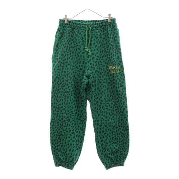 新品 完売品 ワコマリア LEOPARD FLEECE SWEAT PANTS