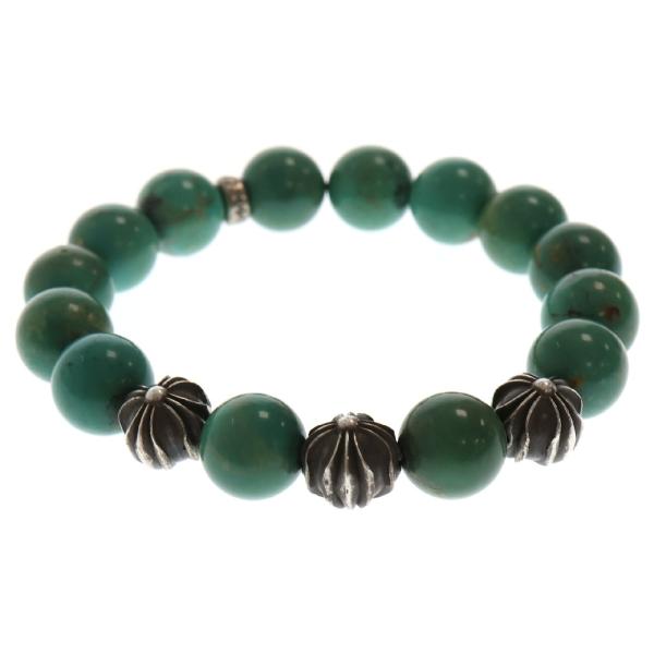 CHROME HEARTS（クロムハーツ） BEAD 12mm クロスボール ターコイズ