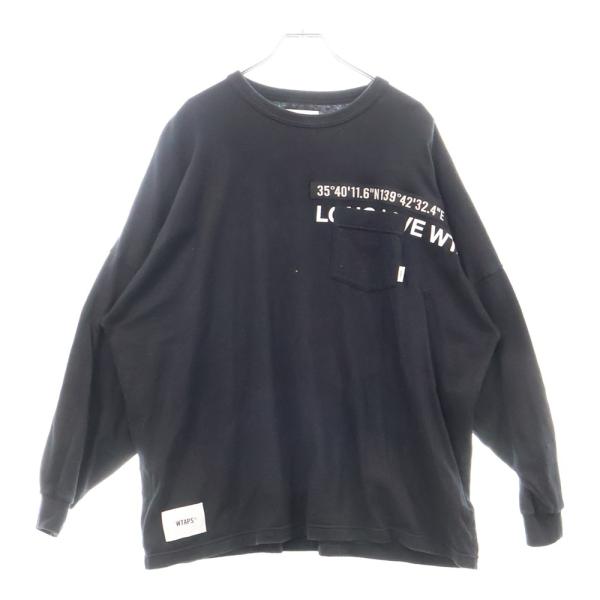 WTAPS ダブルタップス 22AW WTUBE L/S TEE フロントポケット WTAPS ダブルタップス 22AW WTUBE L/S TEE フロントポケット