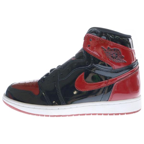 NIKE ナイキ AIR JORDAN1 HIGH OG PATENT BRED エアジョーダン1