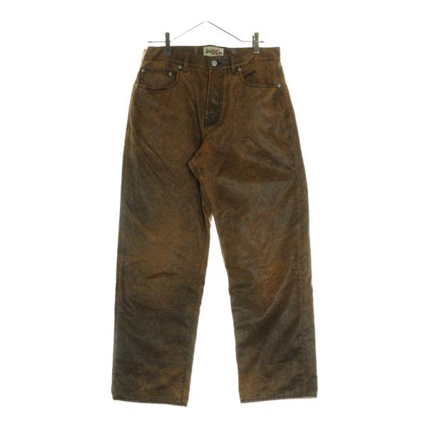✦STUSSY✦ステューシー コーテッド コットンツイルバギージーンズ STUSSY（ステューシー） BIG OL JEAN COATED COTTON コーテッド