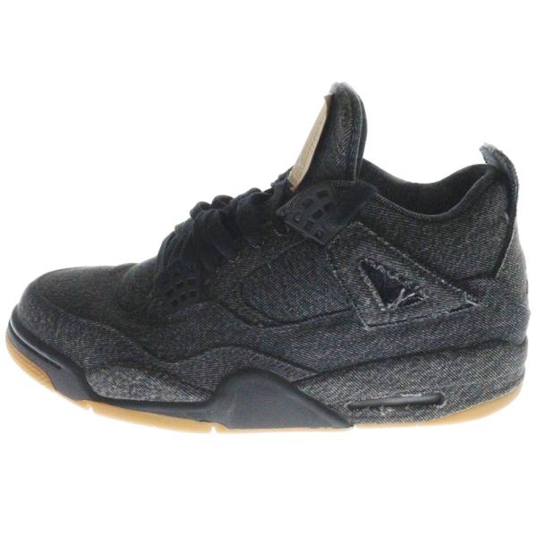 NIKE（ナイキ） ×LEVI'S AIR JORDAN 4 RETRO NRG BLACK リーバイス