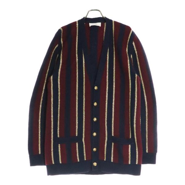 CELINE（セリーヌ） 21AW ストライプ ウール ニットカーディガン