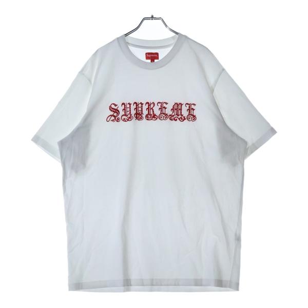 Supreme Old English Rhinestone Top tig着用 Old English Rhinestone S/S Top | Supreme 21ss