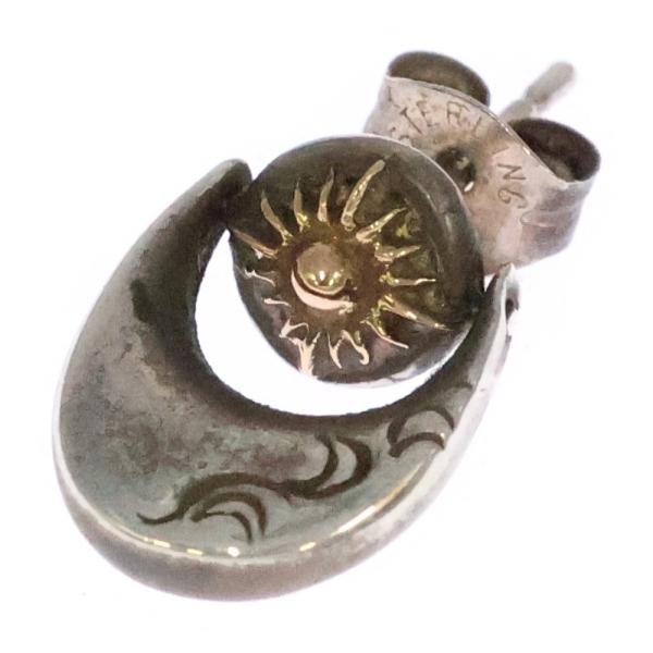 ARIZONA FREEDOM アリゾナフリーダム K18 太陽神付き ドロップ ピアス