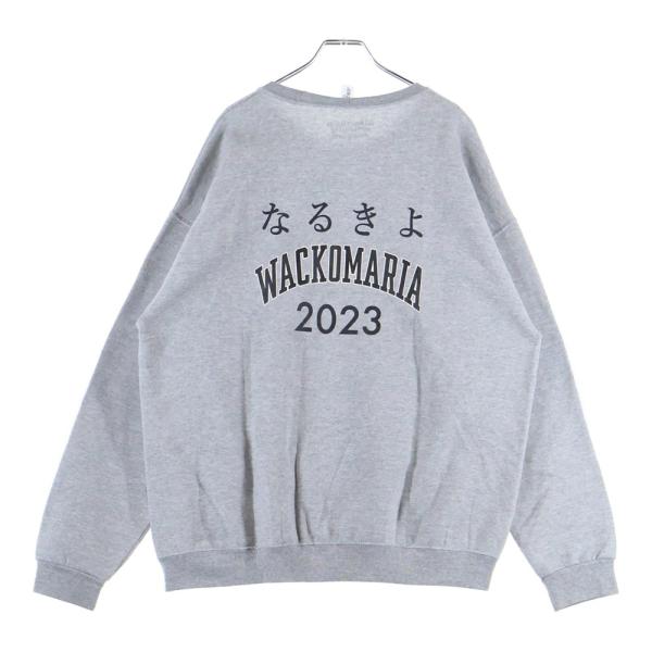 WACKO MARIA（ワコマリア） 22AW ×なるきよ 両面プリント クルーネック