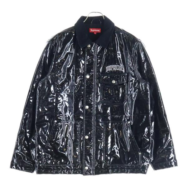 Supreme（シュプリーム） 18SS Quilted Patent Vinyl Work Jacket