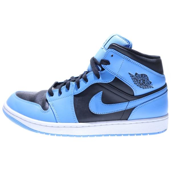 NIKE（ナイキ） AIR JORDAN 1 MID University Blue エアジョーダン1