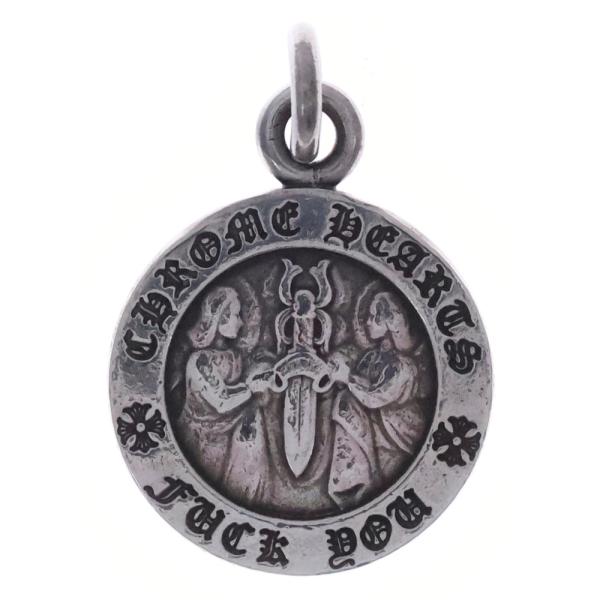 CHROME HEARTS クロムハーツ CHRM ANGL MDL V1 エンジェルメダルチャーム ペンダントトップ シルバーBCA229 CHROME HEARTS（クロムハーツ） CHRM ANGL MDL V1 エンジェルメダル