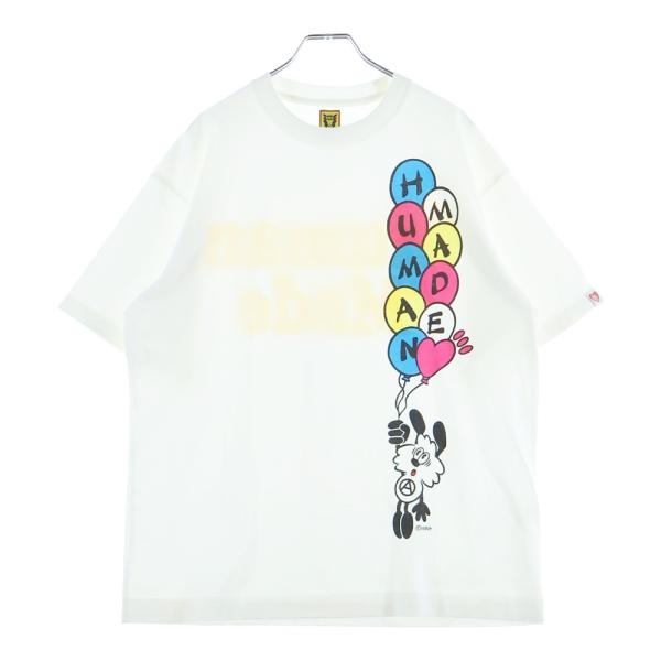 【超人気!!】ヒューマンメイド×ガールズドントクライ VERDY Tシャツ L HUMAN MADE（ヒューマンメード） ヒューマンメイド 22SS × Girls Don't