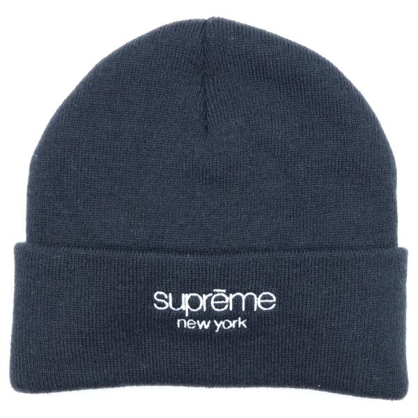 Supreme ニット帽 ブラック 正規品 Supreme（シュプリーム） 送料無料 メンズ ニットキャップ ブラック