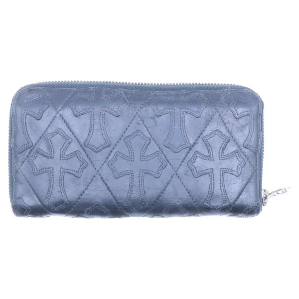 CHROME HEARTS（クロムハーツ） REC F ZIP QUILTED WALLET セメタリー