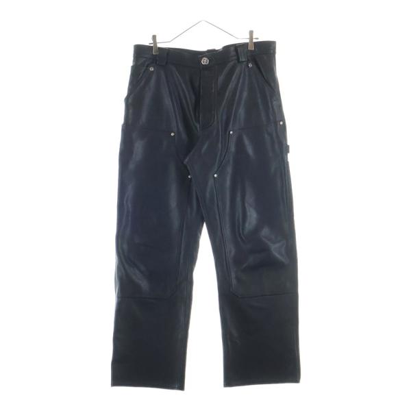 CHROME HEARTS（クロムハーツ） Carpenter Double Knee Leather Pants