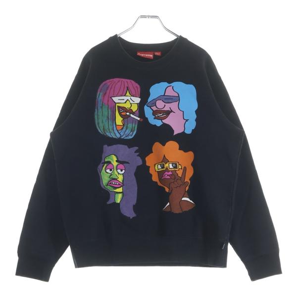 スウェット Supreme 17AW GONZHEADSCREWNECK M size Supreme（シュプリーム） 17AW Gonz Heads Crewneck ゴンズ クルー