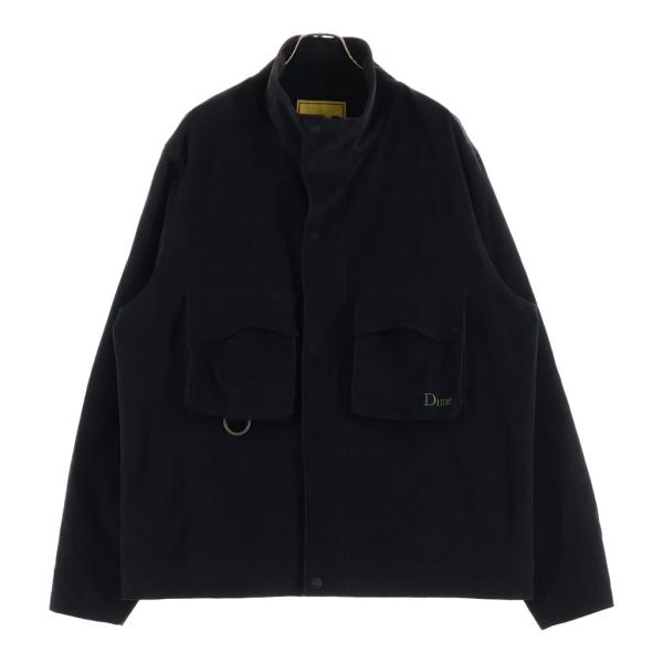 Dime ダイム Corduroy Cargo Jacket コーデュロイ カーゴ ジップアップ ジャケット ブルゾン ブラック Dime（ダイム） Corduroy Cargo Jacket コーデュロイ カーゴ ジップ