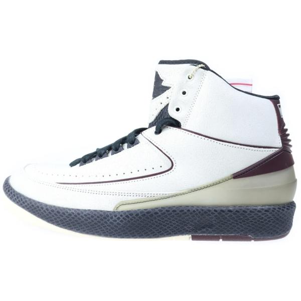 ナイキ ×A MA MANIERE AIR JORDAN 2 RETRO SP エアジョーダン 2 レトロ ハイカットスニーカー バーガンディ US11.5/29.5cm DO7216-100
