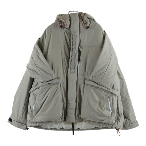GOOPiMADE グーピーメイド VI-F6M 3M THINSULATE FRAMHEIM PARKA シンサレート フラムハイム ジップアップフーディー 中綿ジャケット ベージュ グーピーメイド VI-F6M 3M THINSULATE FRAMHEIM PARKA シンサレート