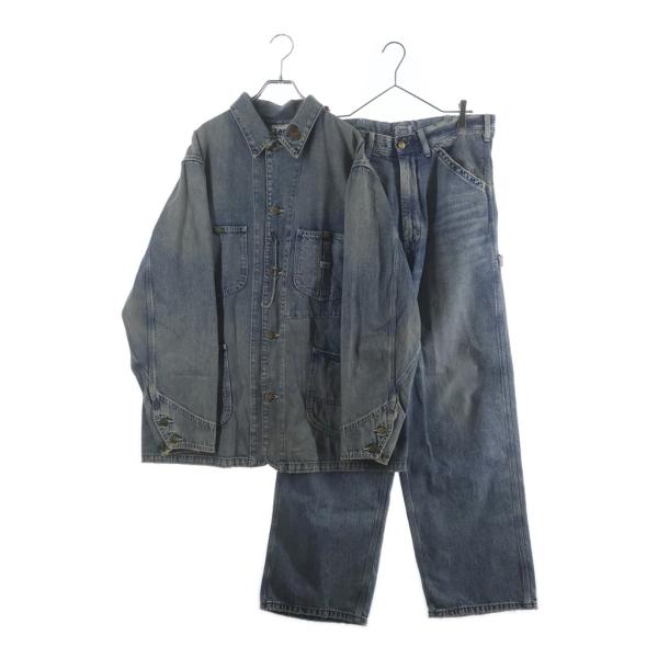 DAIRIKU × Lee デニムカバーオール LB0515 Lee（リー） ×DAIRIKU ドッグ ワッペン デニムカバーオール