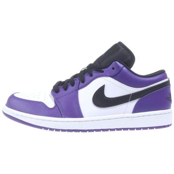 ナイキ AIR JORDAN 1 LOW Court Purple エアジョーダン 1 コートパープル ローカットスニーカー ホワイト/パープル US11/29cm 553558-500