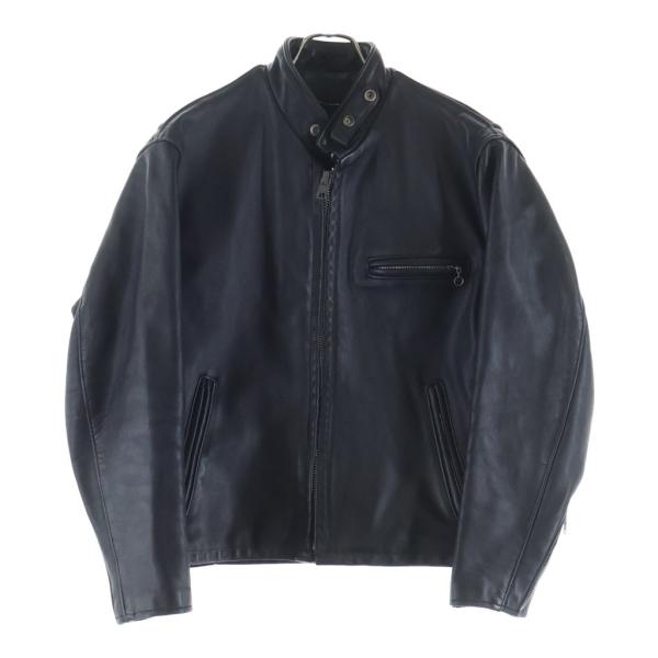 SCHOTT ショット 641 シングル ジップアップ レザー ライダース