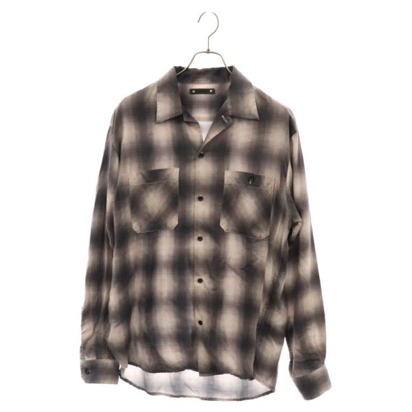 MINEDENIM（マインデニム） 23SS DRAPE DENIM OMBRE CHECK LOOSE WORK