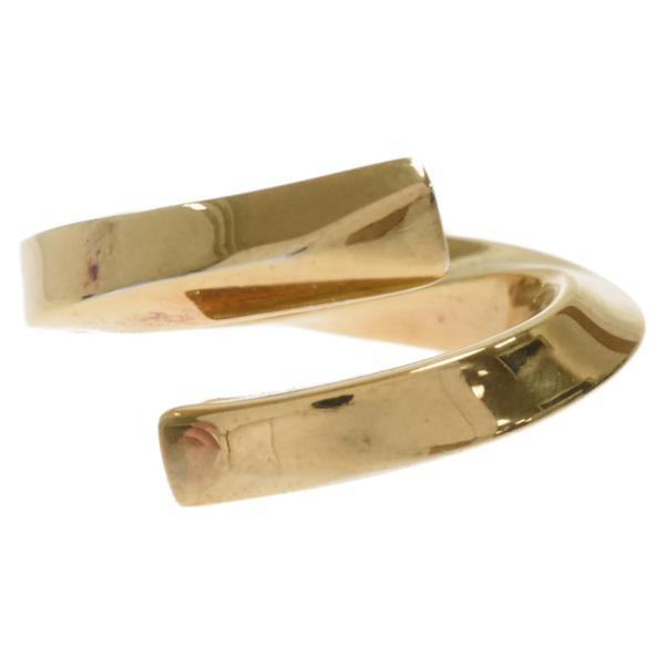 【正規品・美品】Bottega Veneta ツイストリング シルバー 17号 BOTTEGA VENETA ボッテガヴェネタ ツイストリング 指輪 ゴールド