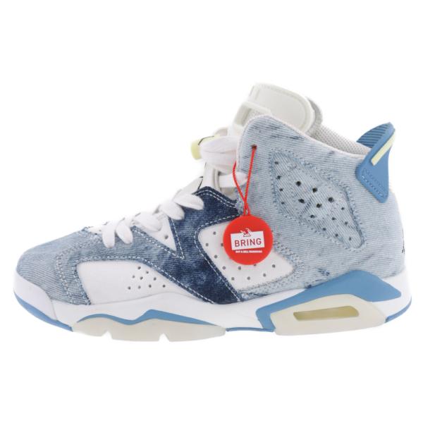 NIKE（ナイキ） AIR JORDAN 6 RETRO GS Washed Denim エアジョーダン6