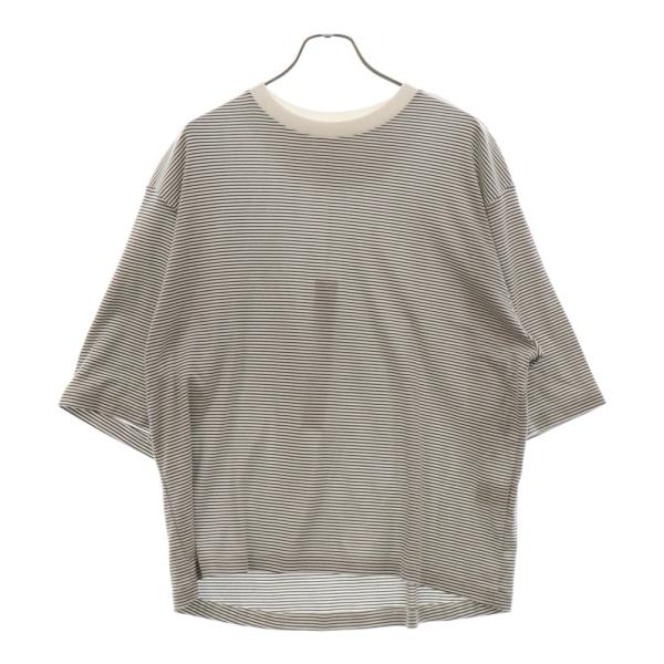 POLYPLOID ポリプロイド ボーダーTシャツ 10-B-08 ホワイト POLYPLOID ポリプロイド ボーダーTシャツ 10-B-08 ホワイト