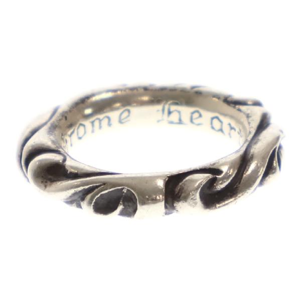 クロムハーツ　スクロールバンドリング8号　鑑定済み CHROME HEARTS クロムハーツ SCRL BAND スクロールバンドリング