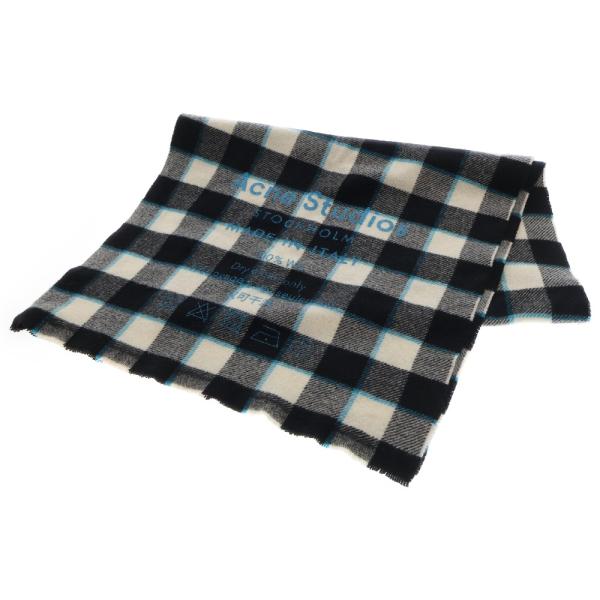 Acne Studios アクネ ストゥディオズ チェック柄 マフラー 大判