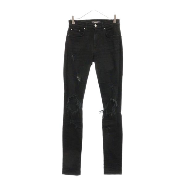 かつや【半額以下セール中】 amiri ダメージジーンズ デニム スキニー かつや様専用【半額以下セール中】 amiri ダメージジーンズ