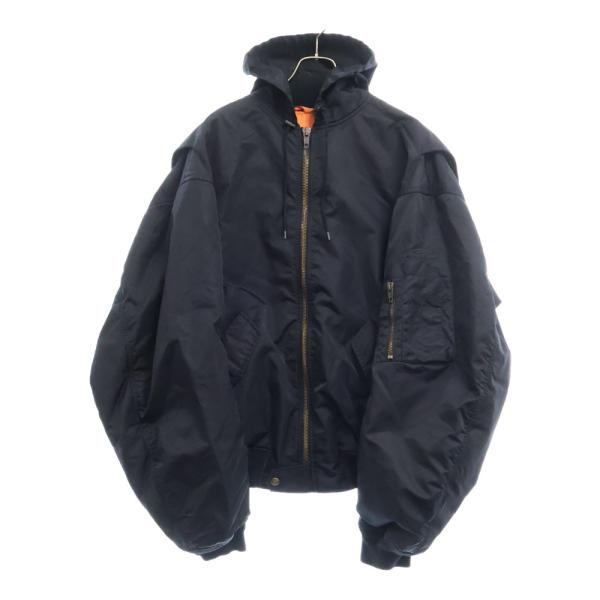 BALENCIAGA バレンシアガ 22SS MA-1 フード付き ブルゾン BALENCIAGA バレンシアガ 22SS MA-1 フード付き ブルゾン